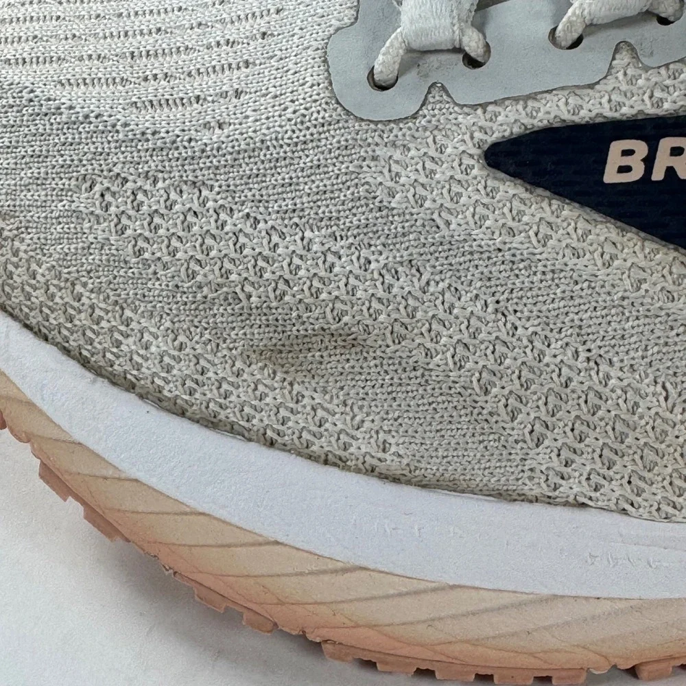 Brooks Revel 5 Women's Running Shoes Light Grey Peach Size 8‎ Medium B Nwot - Picture 9 of 13